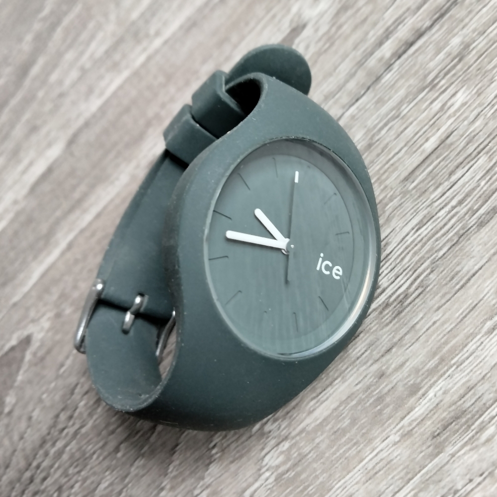 Charcoal gray Ice watch